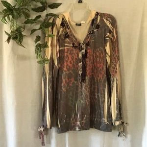 Spice &Roses top with hoodie